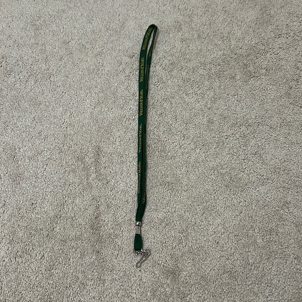 College of William and Mary Lanyard